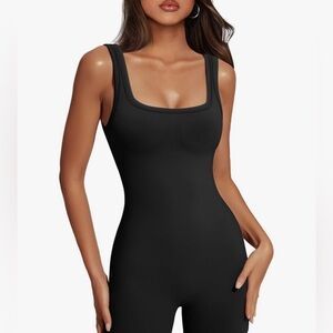 Women's Black Bodysuit